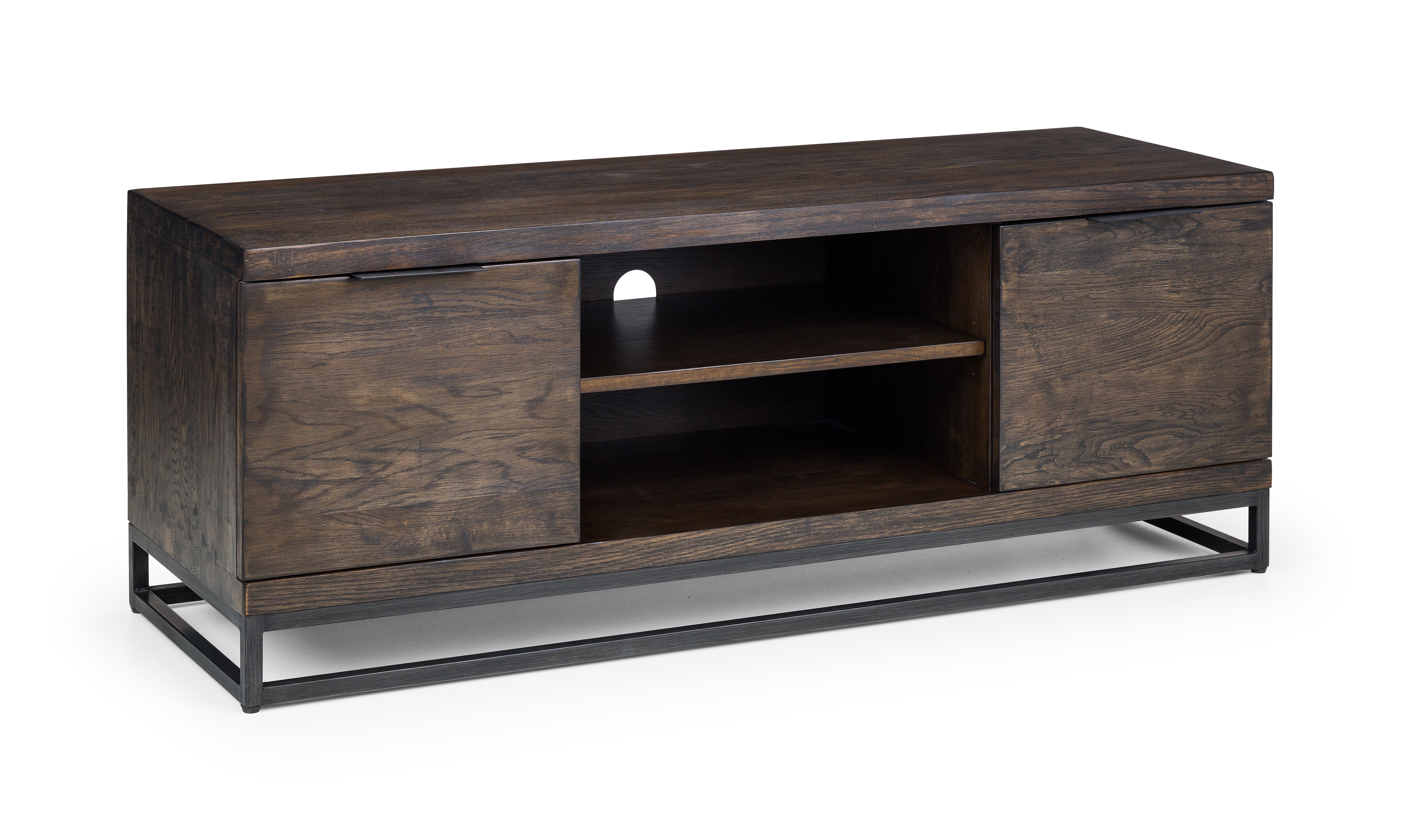 Alberta Dark Oak Wood TV Unit